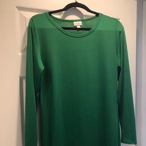 Lularoe Debbie true Kelley green